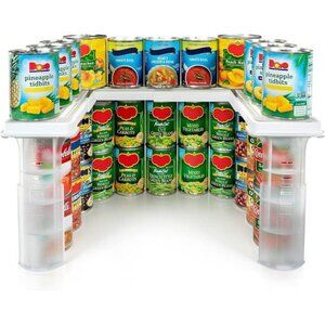 Adjustable Pantry Spice Rack Can Organizer Kitchen Cabinet Storage Shelf